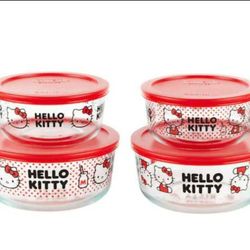 Hello Kitty Pyrex