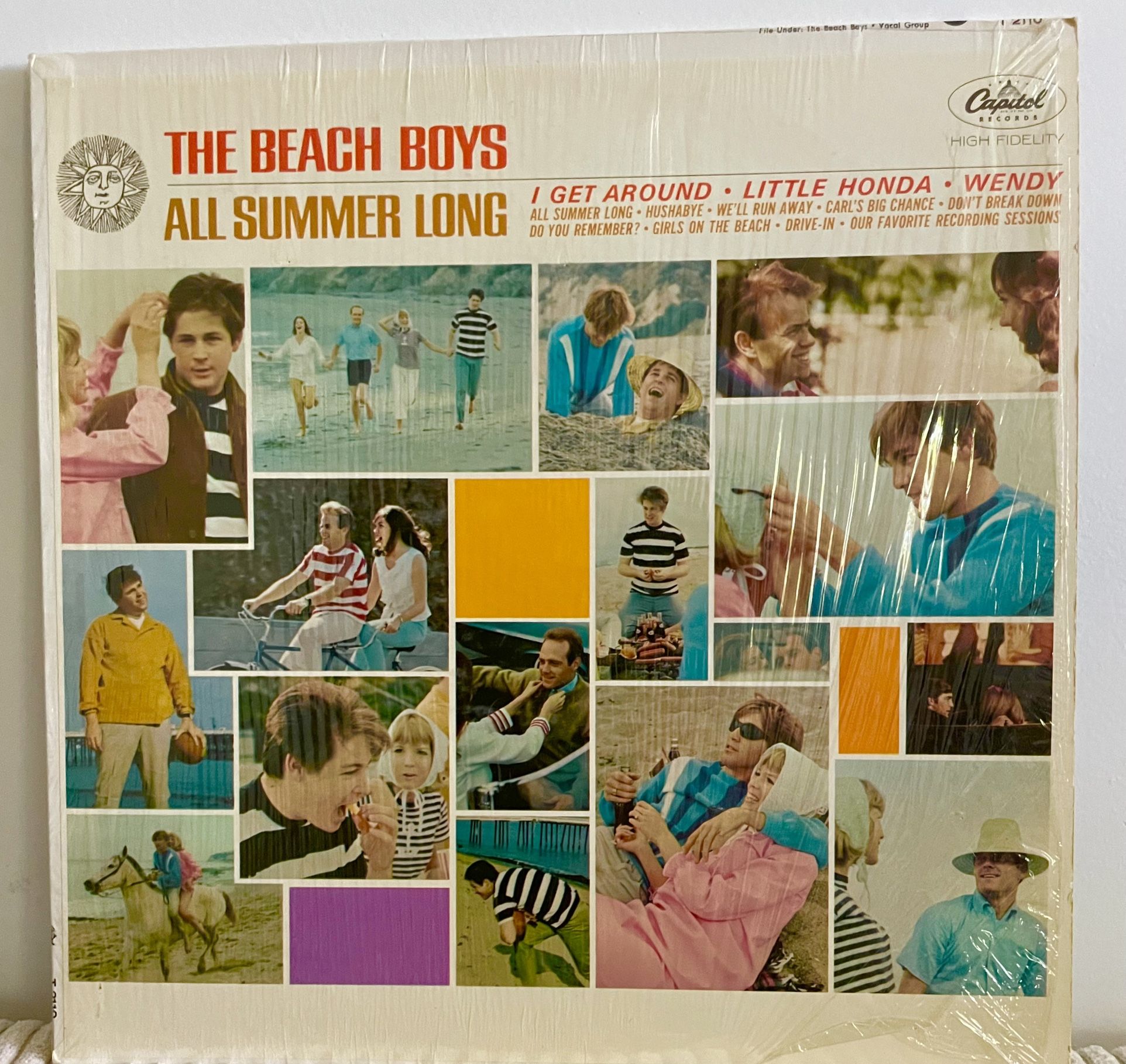 BEACH BOYS - “All Summer Long” 1964 Capitol LP STILL IN ORIG. SHRINK !!!