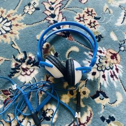 Kidz Gear Wired For Kids - Headphones - full size - wired - 3.5 mm jack - blue