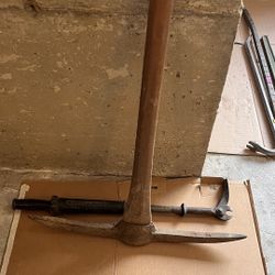 Double Sided Pick, Iron Malleable Nail Puller, Sledge Hammer