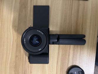 Sony ZV-E10 4K Camera + 11mm f/1.8 Wide-Angle Lens — Barely Used