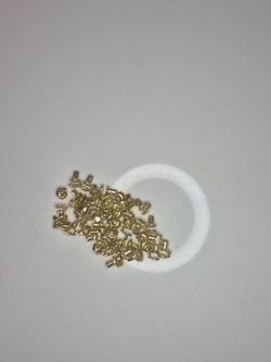 46 1/2" Gold Boot Speed Hooks Lace Hooks Replacement Shoe Repair Hardware