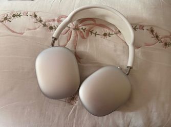 Apple AirPods Max Silver with White Headband - Discontinued Color (2020) + More