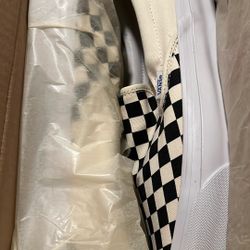 Vans Classic Slip On Checkerboard Sneakers