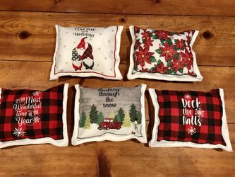 Handmade throw pillows