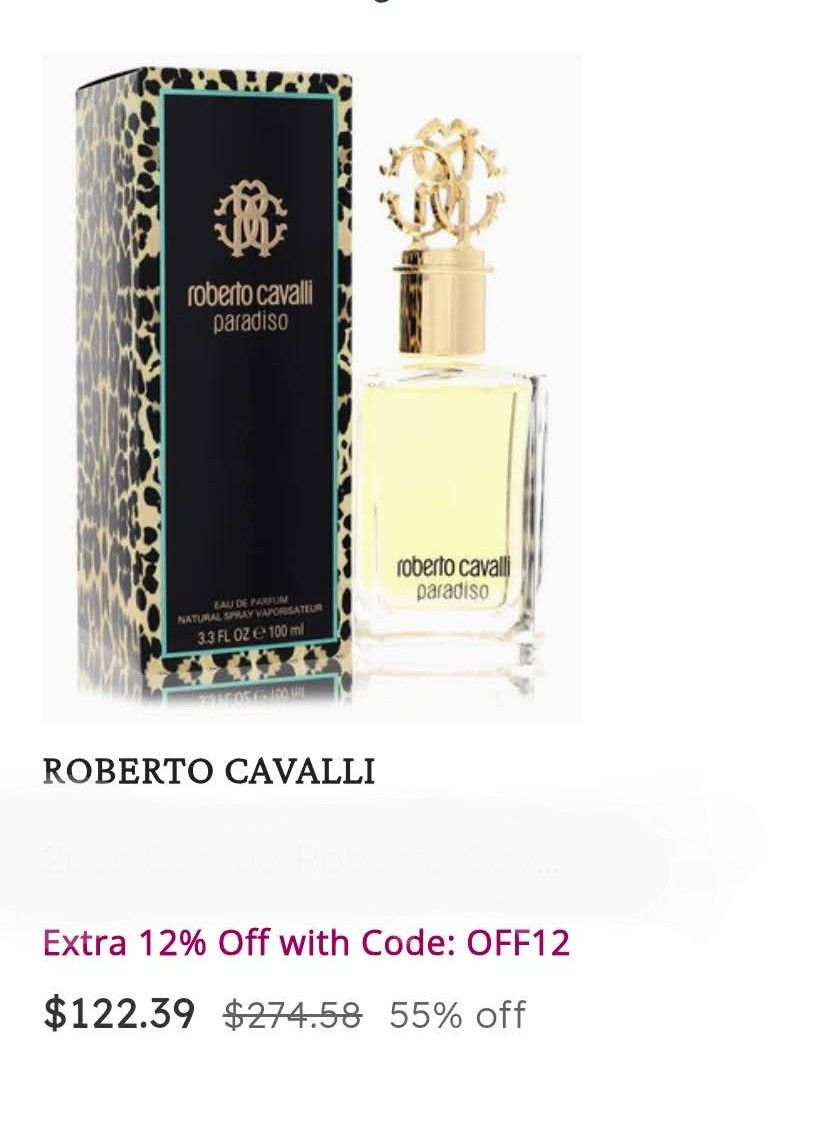 Roberto Cavalli Paridoso perfume for women