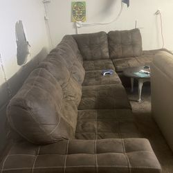Sectional  Microfiber 