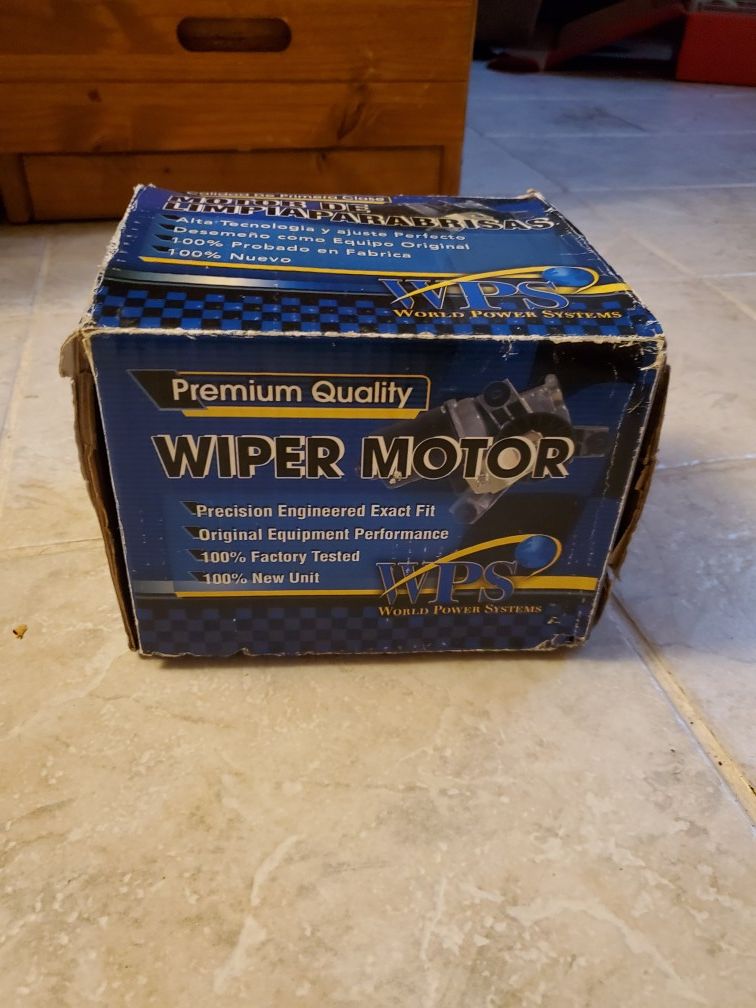 Car wiper motor