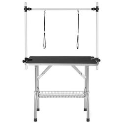 NEW Black 35.4 in. x 23.6 in. Professional Dog Pet Grooming Table
