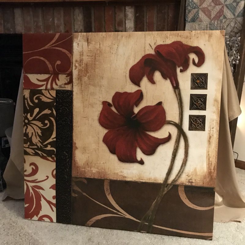 Hobby Lobby Unique Canvas Picture (36” X 36”)