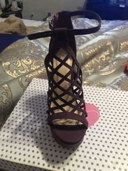 Purple Ladies Heels