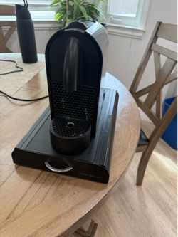 Nespresso Espresso Machine with Capsule Storage Drawer – $80 OBO