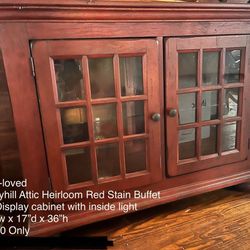 Buffet Table/ Display Cabinet 