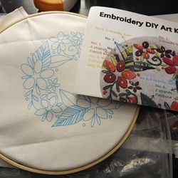 Embroidery Diy Kit