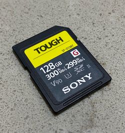 Sony 128GB SF-G TOUGH Series UHS-II SDXC Memory Card