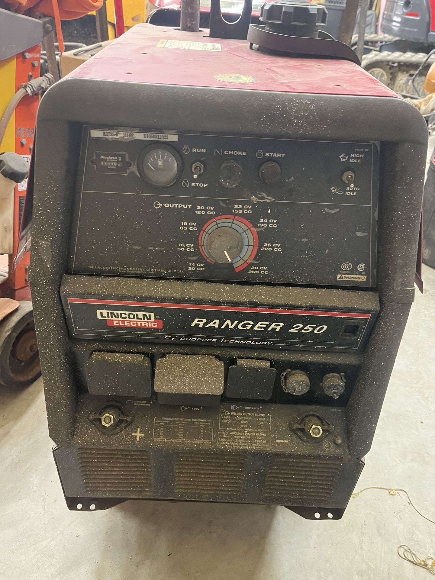 Lincoln Ranger 250 Generator Welder