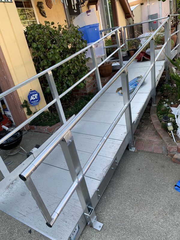 Aluminum ramp for wheelchair 850 for Sale in Crockett, CA OfferUp