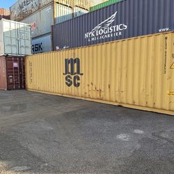 Conex 40’ Shipping Container Ready For Delivery