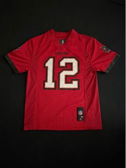 Tom Brady #12 Tampa Bay Buccaneers Youth Medium NFL Jersey