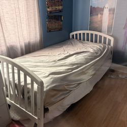 Twin Trundle Bed Frame And Mattresses
