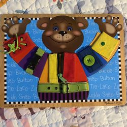 Melissa &Doug Basic Skills Wooden Board