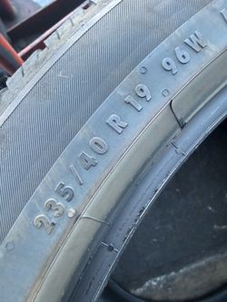 TESLA MODEL 3 Tires 19” $60.00EACH