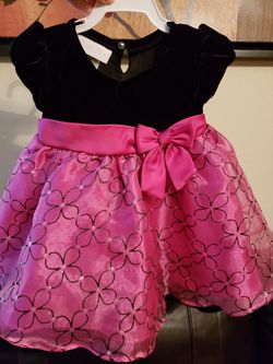 Pretty baby girls dress size 6/9 month