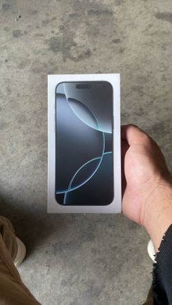 Brand New , iPhone 16 Pro Max black