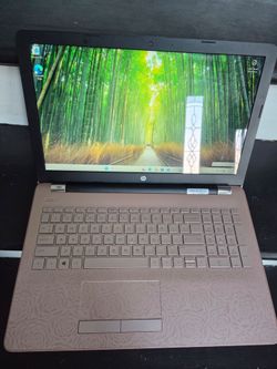 Rose Gold Pink Touchscreen HP Laptop Win11Pro/OfficeSuite/1TB