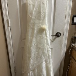 Ceci Kids Cream Colored Formal Dress Beautiful Small Waist