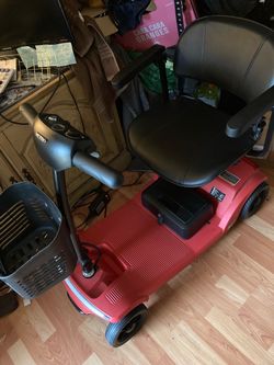 New 4 Wheels Motorized Electric Mobile Scooter
