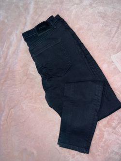 EXPRESS High Rise Skinny Jeans – Stay Black Hyper Stretch