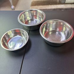 Dog Bowl Set Of 3 