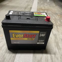 EverStart Maxx Battery,  24F 12 Volt