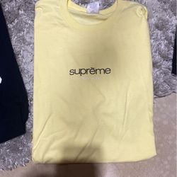 Supreme Classic Logo (Yellow)
