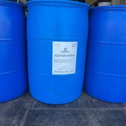 55 Gallon Plastic Food Grade Drums 