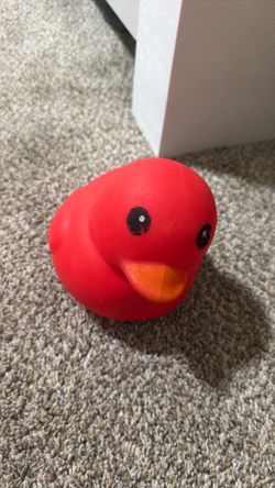RED DUCK SQUISHY