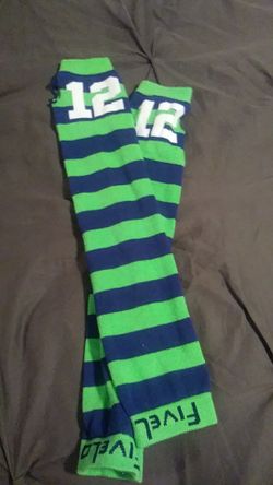 Seahawks arm sleeves. New