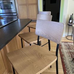 Counter Stool, Set Of 3 