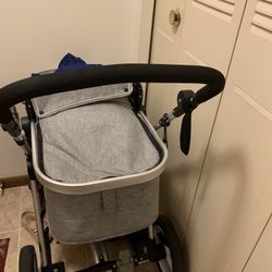 BABY JOY Baby Stroller, 2-in-1 Convertible Bassinet Reclining Stroller