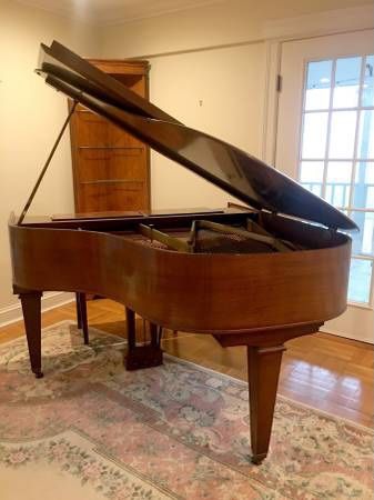 Antique Mcphail Baby Grand Piano