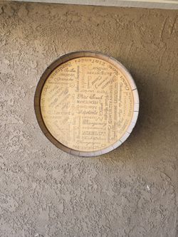Wine Barrel Decorative