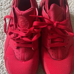 Full red huaraches deals