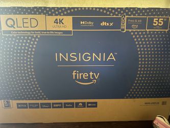 55 inch fire tv brand new still in box woth remote