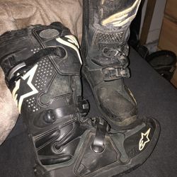 Tech 10 Alpine Stars Racing Boots Sz10