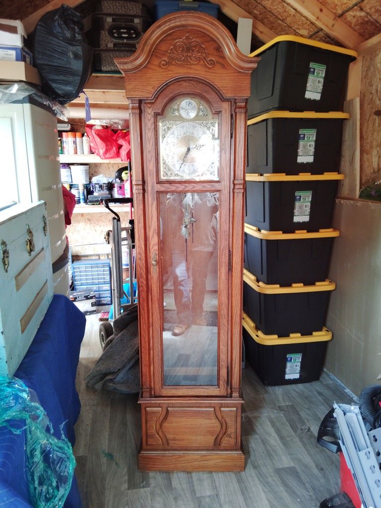 Antique Grand Father Clock