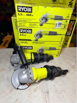 RYOBI 5.5 Amp Corded 4-1/2 in. Angle Grinder NEW $40