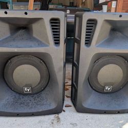 EV ElectroVoice SX500 15” Professional PA DJ Speaker Cabinets