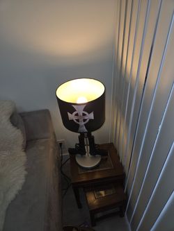 The Boondock Saints Movie Lamp Double-sided Shade Plastic Silenced Beretta 92s