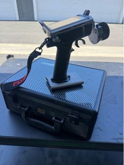 FlySky NB4 Noble Pro RC transmitter w/receiver in case